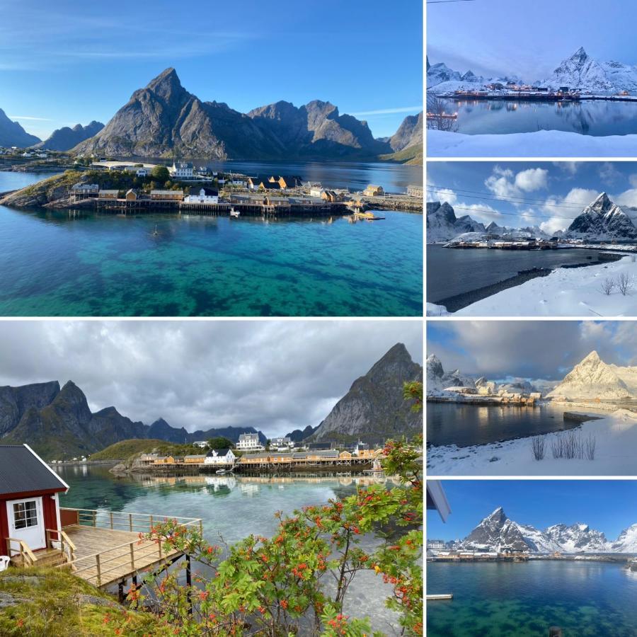 Lofoten Suite Apartments - Rostad Retro Rorbuer Рейне Екстериор снимка